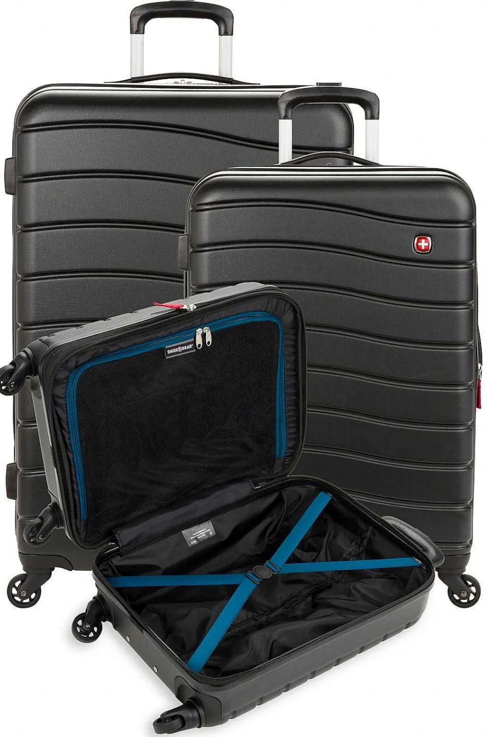 SWISSGEAR 7790 Expandable 3Pc Hardside Spinner Luggage Set> Luggage Sets