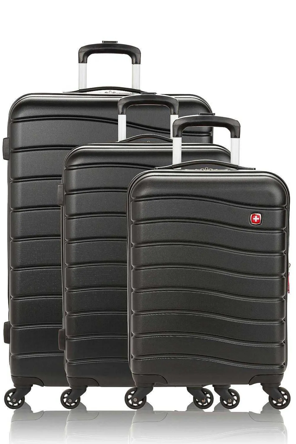 SWISSGEAR 7790 Expandable 3Pc Hardside Spinner Luggage Set> Luggage Sets