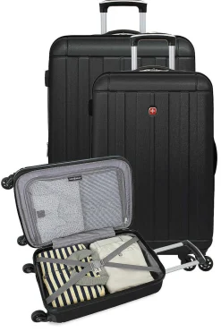 SWISSGEAR 6297 Expandable 3Pc Hardside Spinner Luggage Set><noscript><img width=