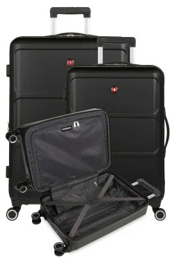 SWISSGEAR 8090 Expandable 3Pc Hardside Spinner Luggage Set><noscript><img width=