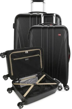SWISSGEAR 7585 Expandable 3Pc Hardside Spinner Luggage Set><noscript><img width=