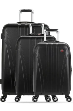 SWISSGEAR 7585 Expandable 3Pc Hardside Spinner Luggage Set><noscript><img width=