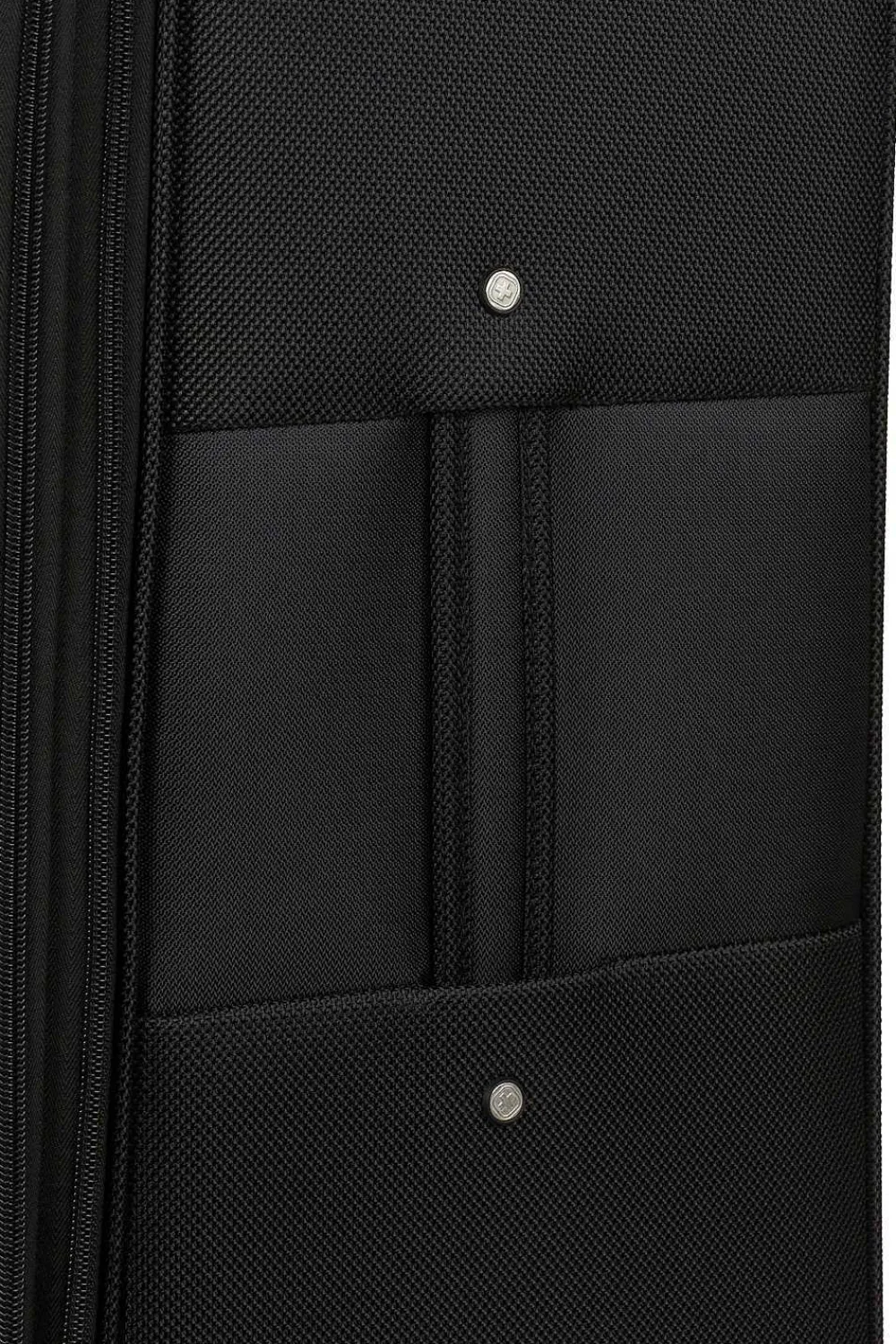 SWISSGEAR 7768 Expandable 3Pc Spinner Luggage Set - Black> Softside