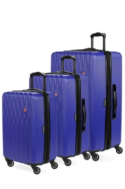 SWISSGEAR 8018 Expandable 3Pc Hardside Spinner Luggage Set><noscript><img width=