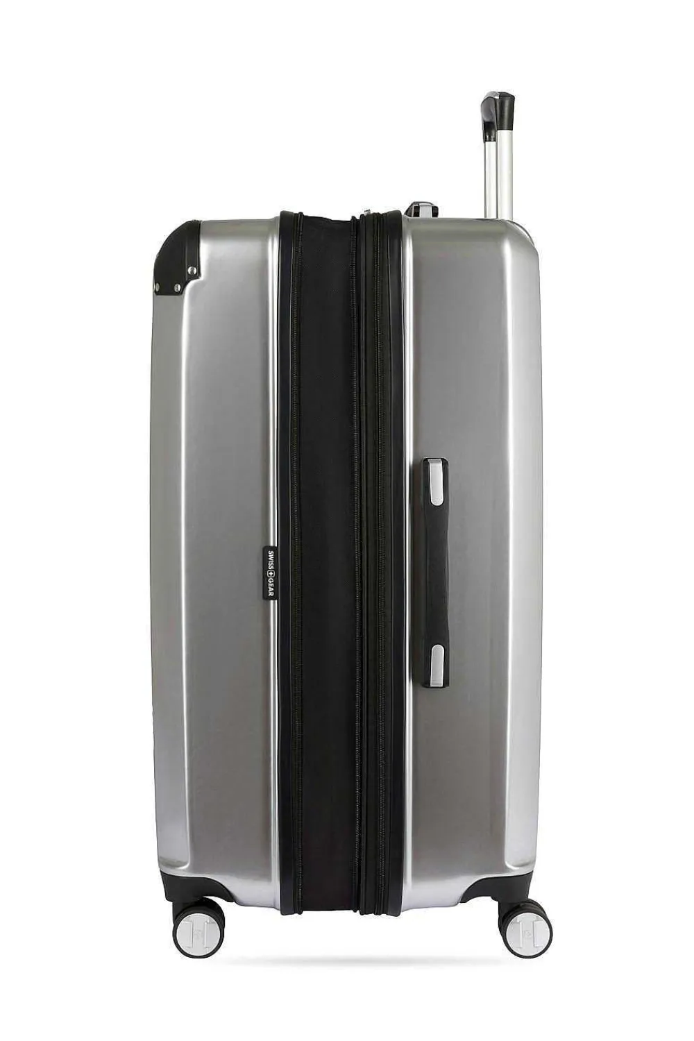 SWISSGEAR 7786 Expandable 2Pc Hardside Spinner Luggage Set - Silver> Luggage Sets