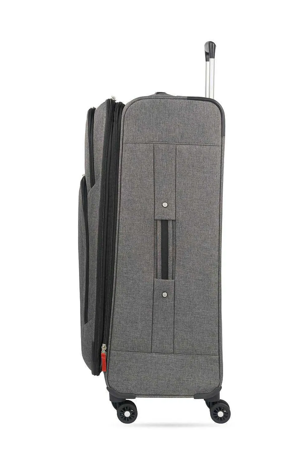SWISSGEAR 7738 Expandable 3Pc Spinner Luggage Set - Gray Black> Luggage Sets