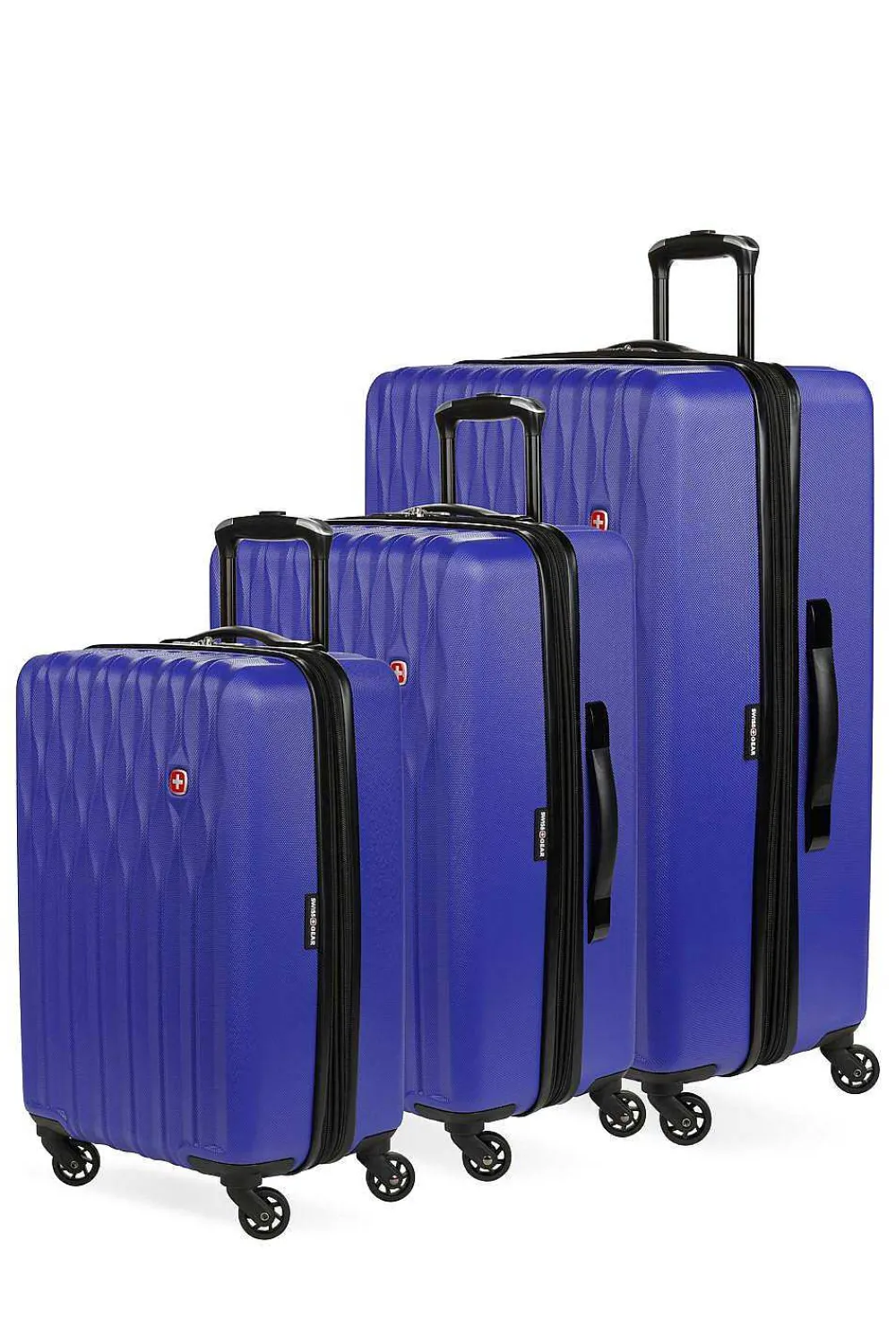 SWISSGEAR 8018 Expandable 3Pc Hardside Spinner Luggage Set> Luggage Sets