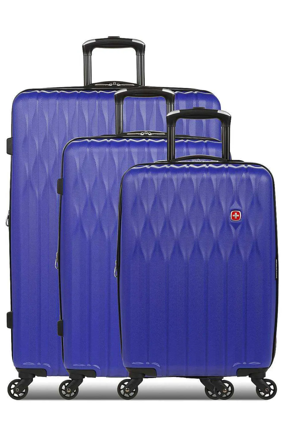 SWISSGEAR 8018 Expandable 3Pc Hardside Spinner Luggage Set> Luggage Sets