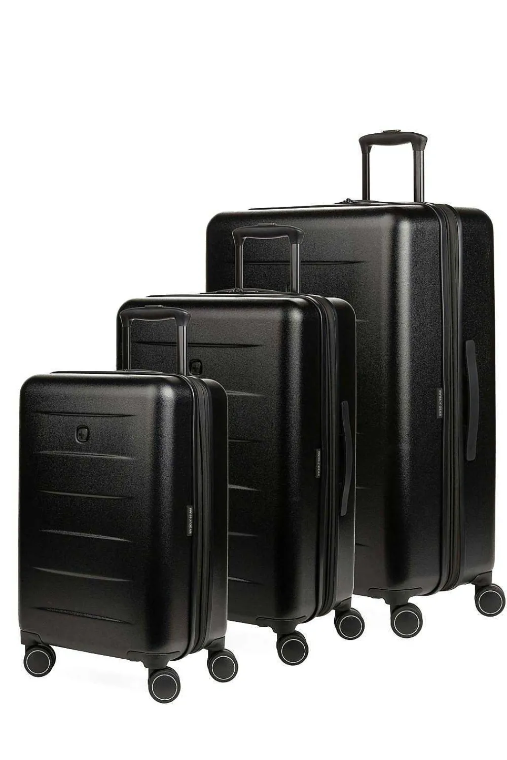 SWISSGEAR 8018 Expandable 3Pc Hardside Spinner Luggage Set> Luggage Sets