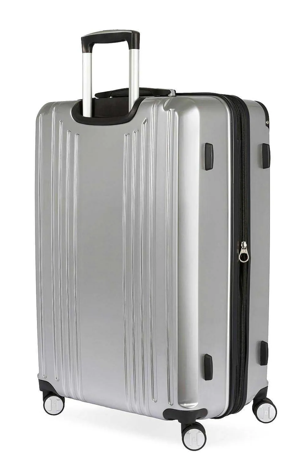 SWISSGEAR 7786 Expandable 2Pc Hardside Spinner Luggage Set - Silver> Hardside