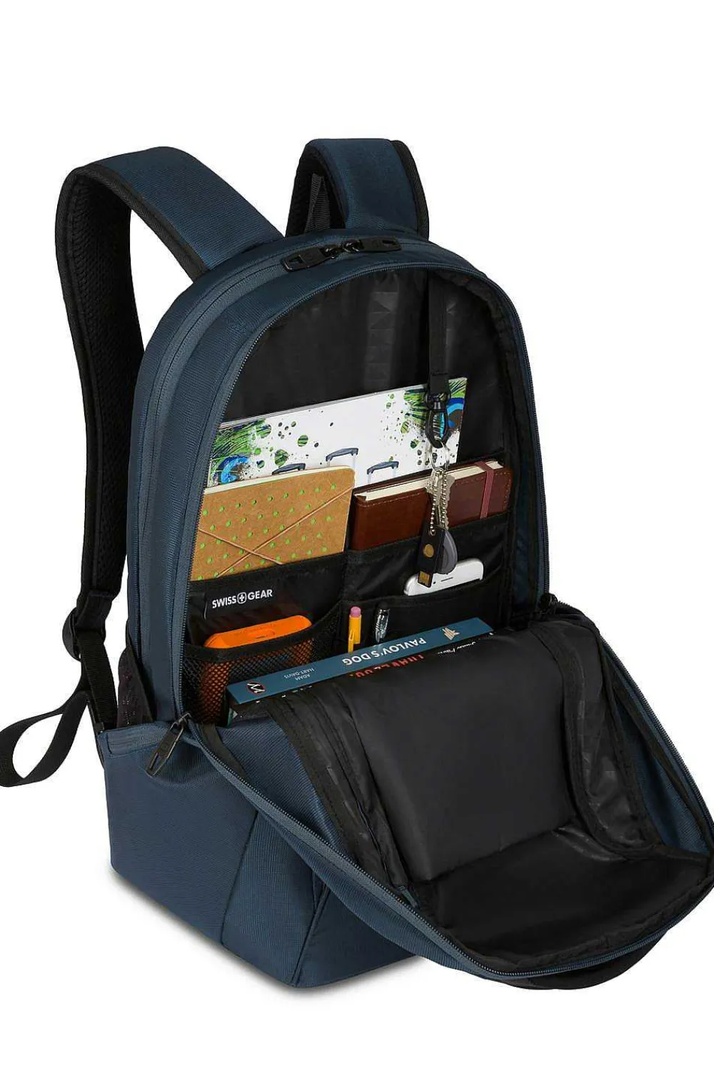 SWISSGEAR 8155 Laptop Backpack - Midnight Blue> Tablet Friendly