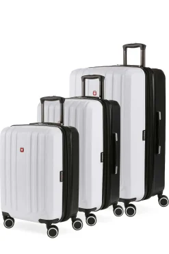 SWISSGEAR 8028 3Pc Expandable Hardside Spinner Luggage Set><noscript><img width=