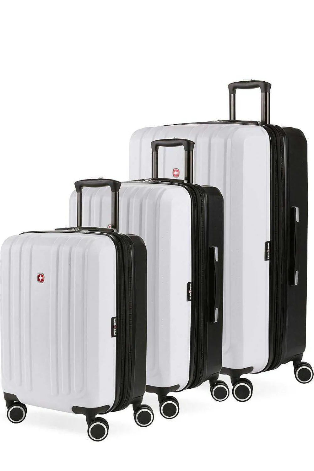 SWISSGEAR 8028 3Pc Expandable Hardside Spinner Luggage Set> Hardside