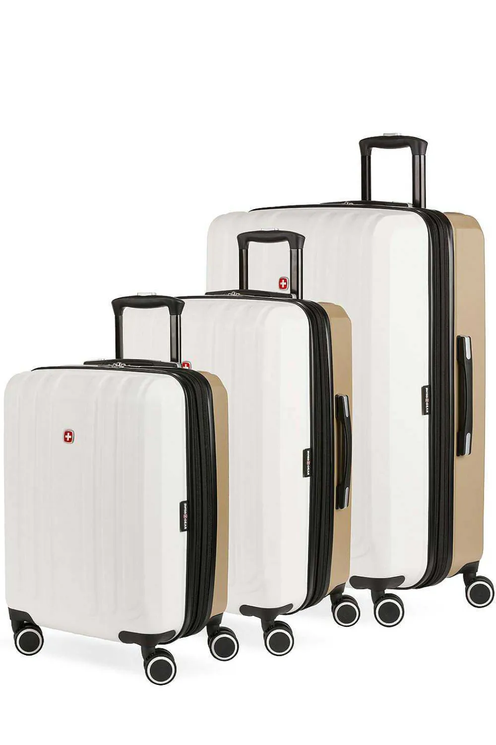 SWISSGEAR 8028 3Pc Expandable Hardside Spinner Luggage Set> Hardside