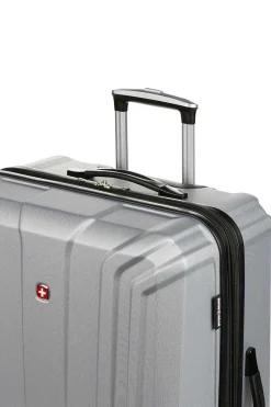 SWISSGEAR 3750 3Pc Hardside Spinner Luggage Set - Silver><noscript><img width=