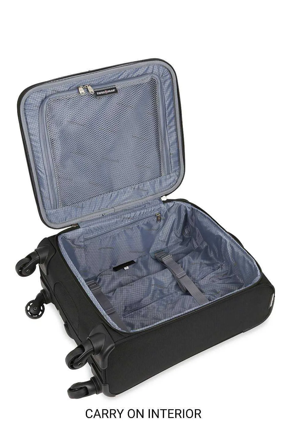 SWISSGEAR 4010 3Pc Spinner Luggage Set - Black> Softside