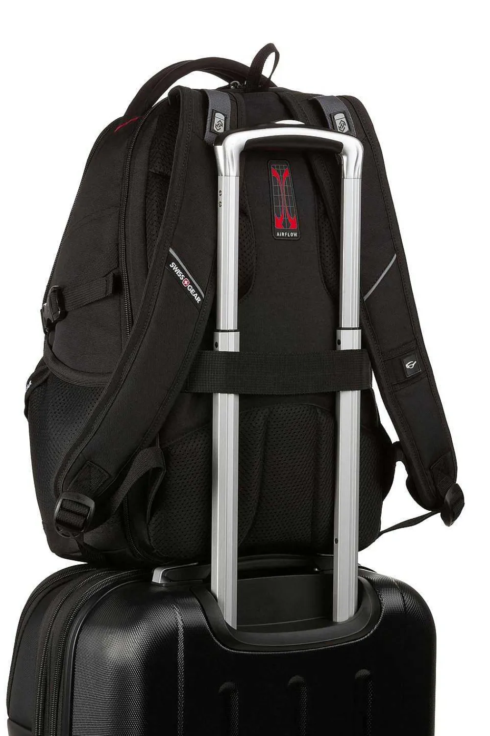 SWISSGEAR 3988 Scansmart Laptop Backpack - Black> School Backpacks