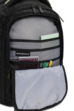 SWISSGEAR 2762 Scansmart Laptop Backpack - Black><noscript><img width=