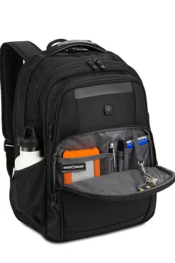 SWISSGEAR 6392 Scansmart Laptop Backpack - Ballistic Black><noscript><img width=