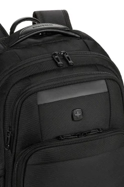 SWISSGEAR 6392 Scansmart Laptop Backpack - Ballistic Black><noscript><img width=