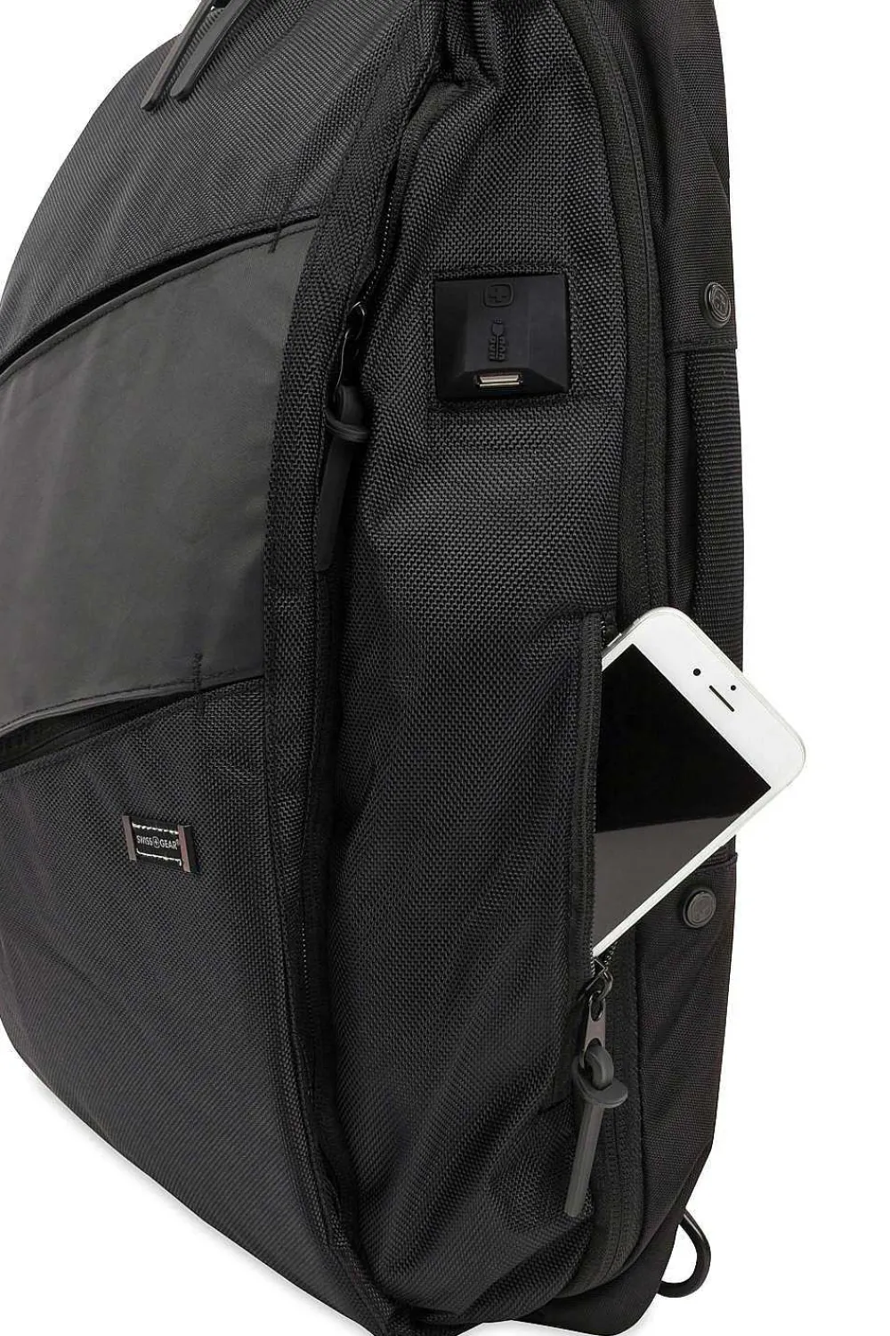 SWISSGEAR 2872 Usb 16" Laptop Backpack - Black> Usb Power Ready Collection