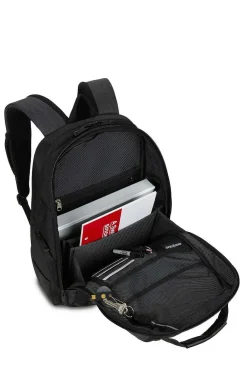 SWISSGEAR 3671 Usb Scansmart Laptop Backpack - Gray Heather/Black><noscript><img width=