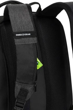 SWISSGEAR 3671 Usb Scansmart Laptop Backpack - Gray Heather/Black><noscript><img width=