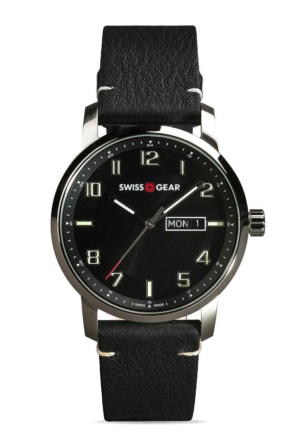 SWISSGEAR Legacy Watch - Black/Silver> New Arrivals