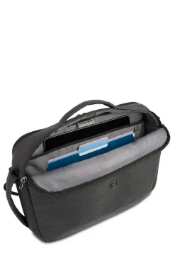 SWISSGEAR Mx Commute Hybrid Brief/Backpack - Charcoal Gray Heather><noscript><img width=