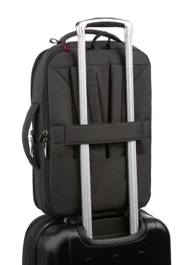 SWISSGEAR Mx Commute Hybrid Brief/Backpack - Charcoal Gray Heather><noscript><img width=