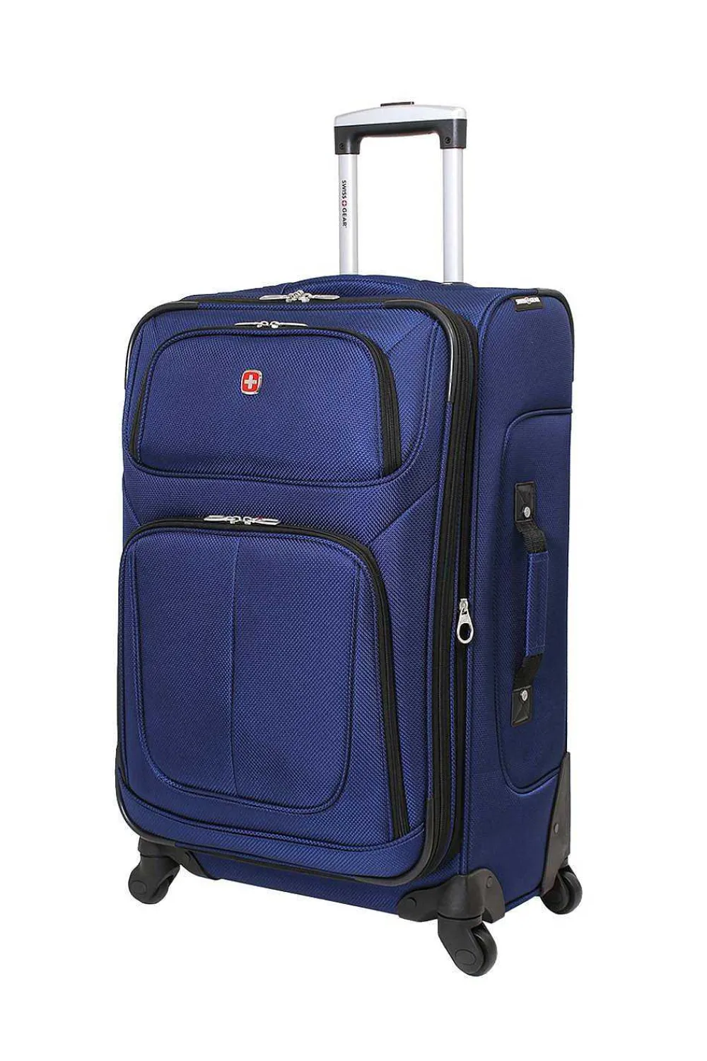 SWISSGEAR Sion 6283 24.5" Expandable Spinner Luggage> Medium Checked