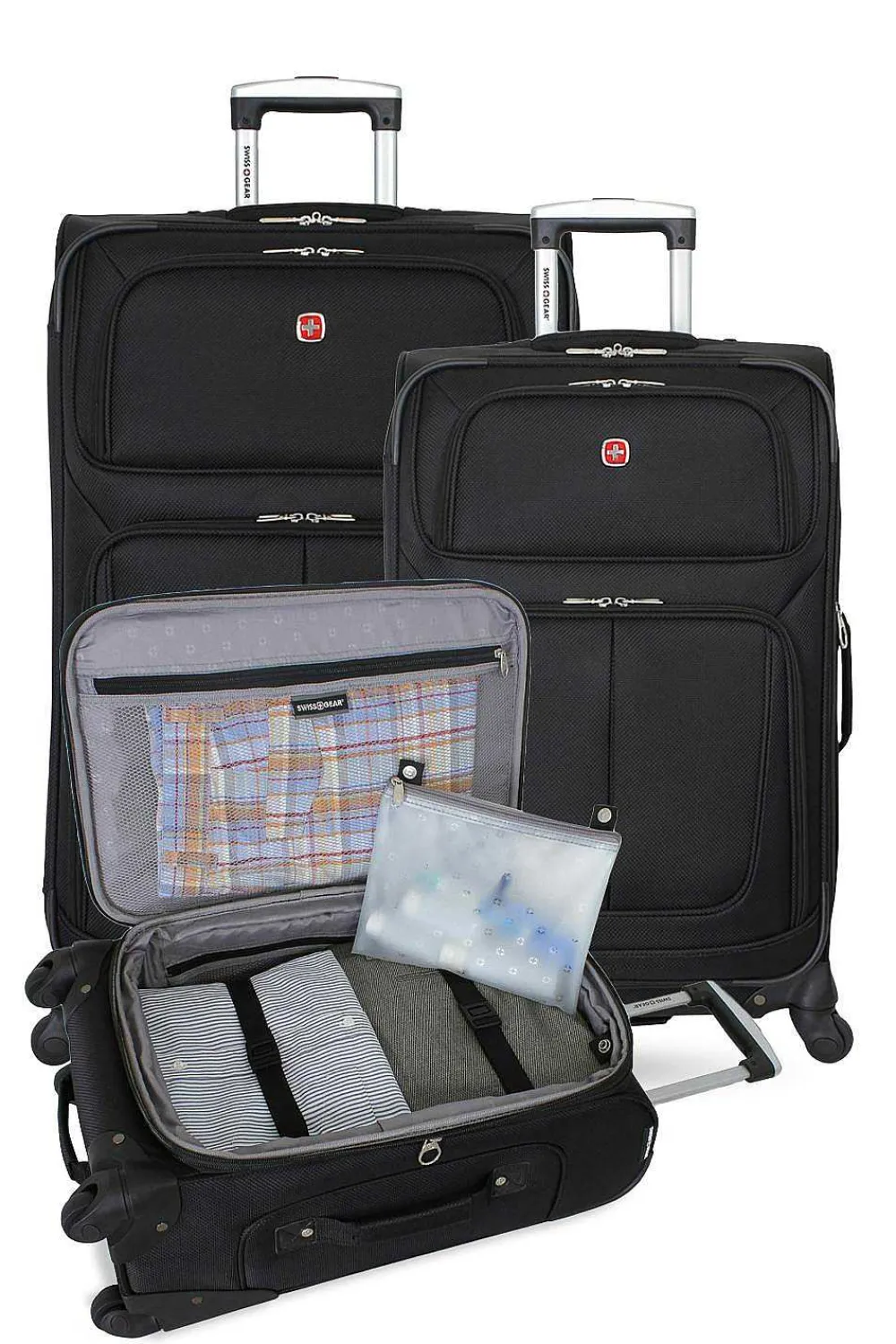 SWISSGEAR Sion 6283 Expandable 3Pc Spinner Luggage Set> Best Sellers