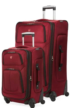 SWISSGEAR Sion 6283 Expandable 2Pc Spinner Luggage Set - Burgundy><noscript><img width=