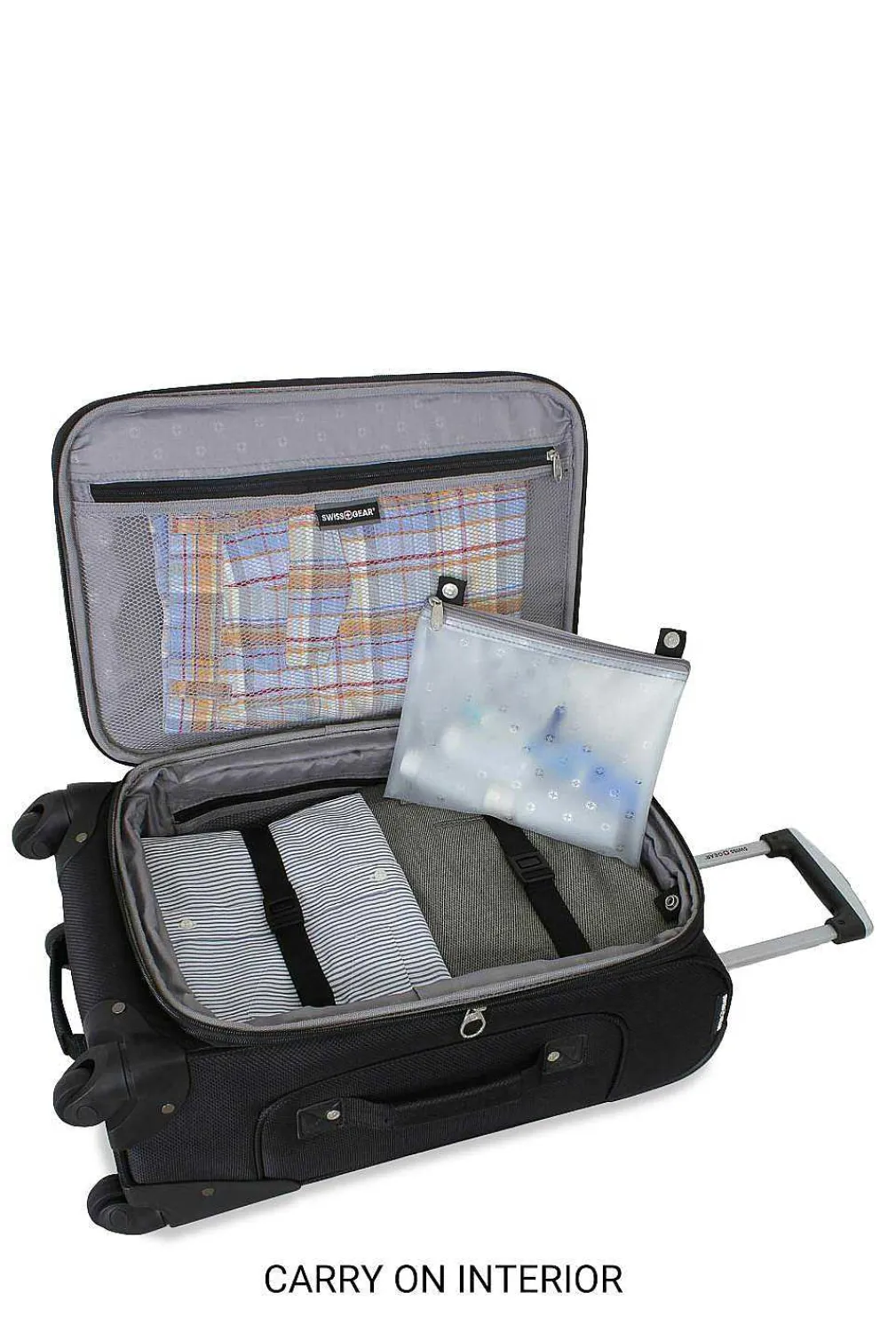 SWISSGEAR Sion 6283 Expandable 3Pc Spinner Luggage Set> Softside