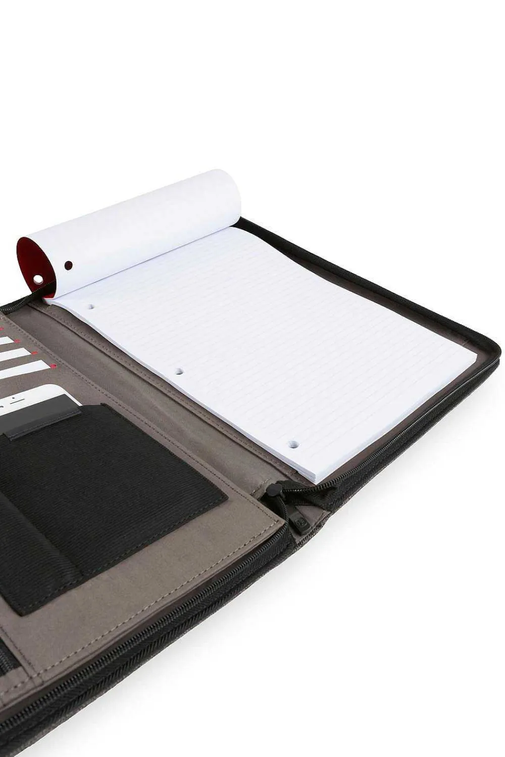 SWISSGEAR Wenger Amplitude Padfolio - Gray Heather> Padfolios & Card Cases