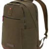 SWISSGEAR Wenger Arundel 16 Inch Laptop Backpack - Olive> Laptop Friendly