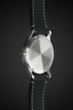 SWISSGEAR Wenger Attitude Watch - Stainless Steel With Black Dial And Black Silicone Strap><noscript><img width=