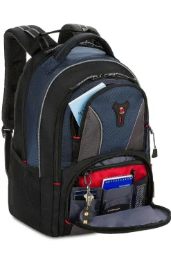 SWISSGEAR Wenger Cobalt 16 Inch Laptop Backpack - Blue Gray><noscript><img width=