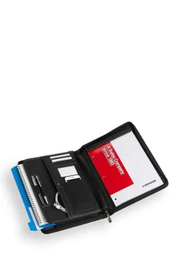 SWISSGEAR Wenger Concept Zippered Padfolio - Black><noscript><img width=