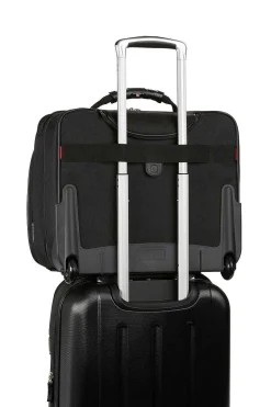 SWISSGEAR Wenger Granada Wheeled Business Case - Black><noscript><img width=