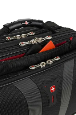 SWISSGEAR Wenger Granada Wheeled Business Case - Black><noscript><img width=