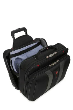 SWISSGEAR Wenger Granada Wheeled Business Case - Black><noscript><img width=