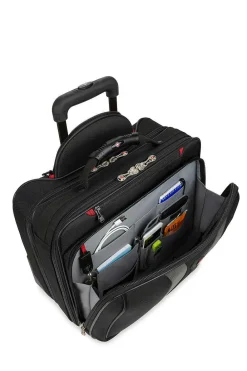 SWISSGEAR Wenger Granada Wheeled Business Case - Black><noscript><img width=