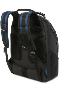 SWISSGEAR Wenger Ibex 17 Inch Laptop Backpack - Black/Gray/Blue><noscript><img width=