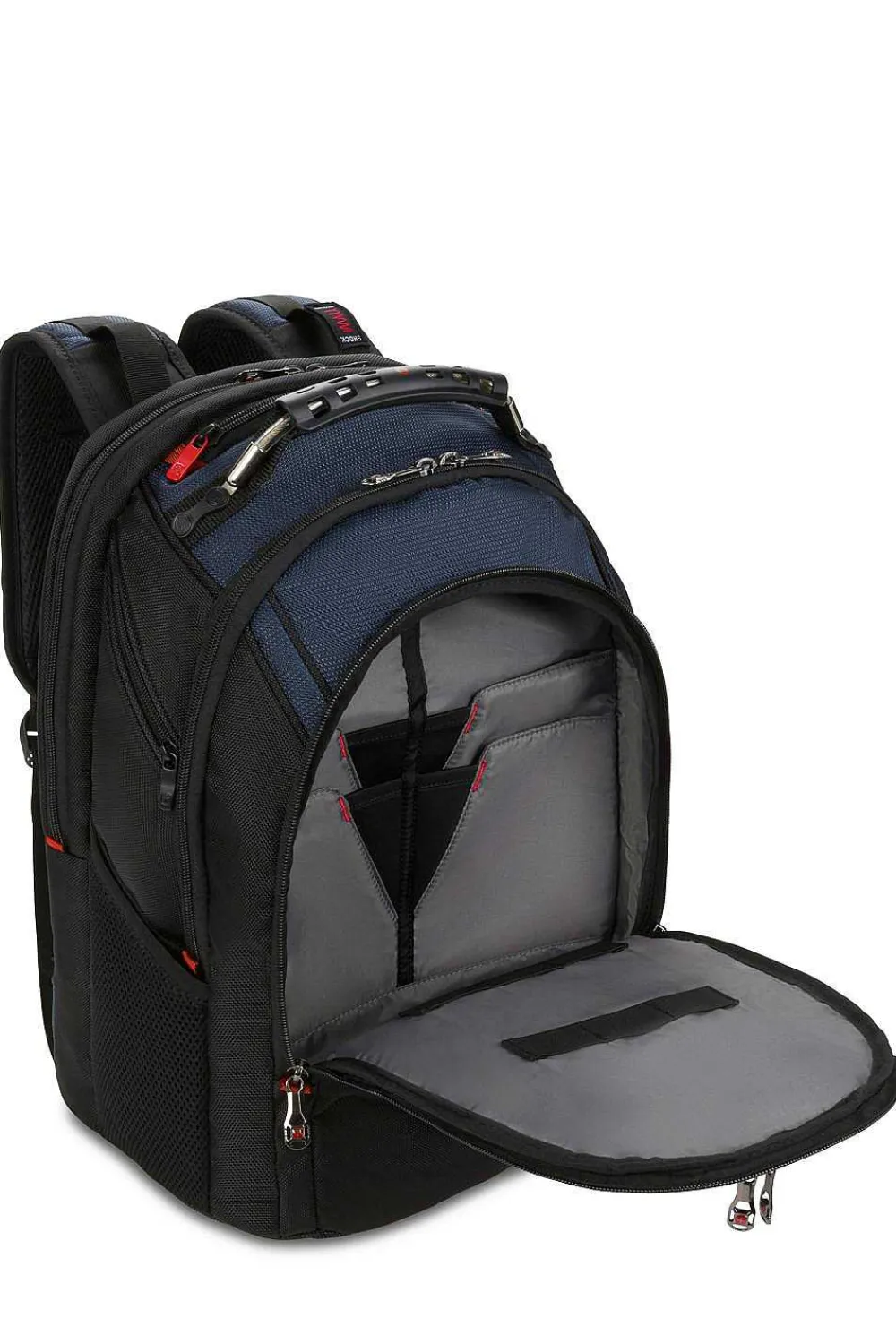 SWISSGEAR Wenger Ibex Pro 16 Inch Laptop Backpack - Black/Navy> Wenger Backpacks