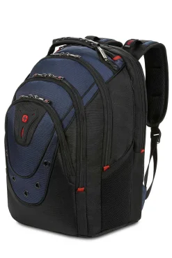 SWISSGEAR Wenger Ibex Pro 16 Inch Laptop Backpack - Black/Navy><noscript><img width=