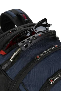 SWISSGEAR Wenger Ibex Pro 16 Inch Laptop Backpack - Black/Navy><noscript><img width=