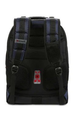 SWISSGEAR Wenger Ibex Pro 16 Inch Laptop Backpack - Black/Navy><noscript><img width=