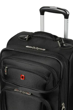 SWISSGEAR Wenger Identity Expandable Laptop Carry On Spinner Luggage - Black><noscript><img width=