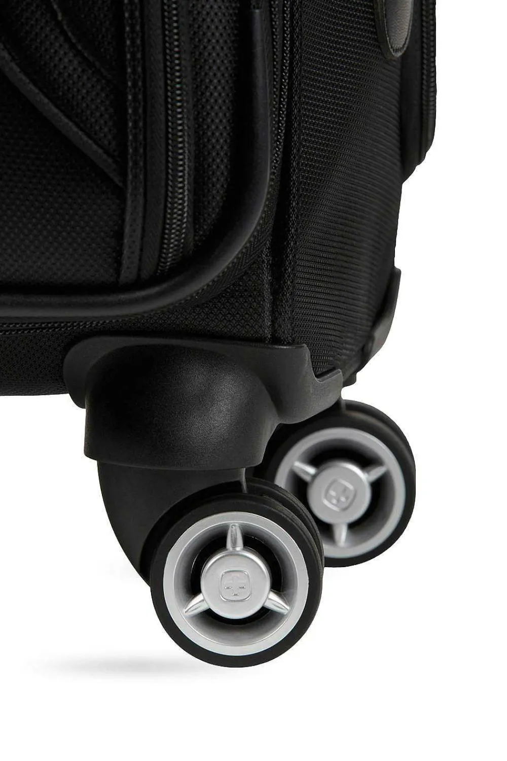 SWISSGEAR Wenger Identity Expandable Laptop Carry On Spinner Luggage - Black> Carry-On